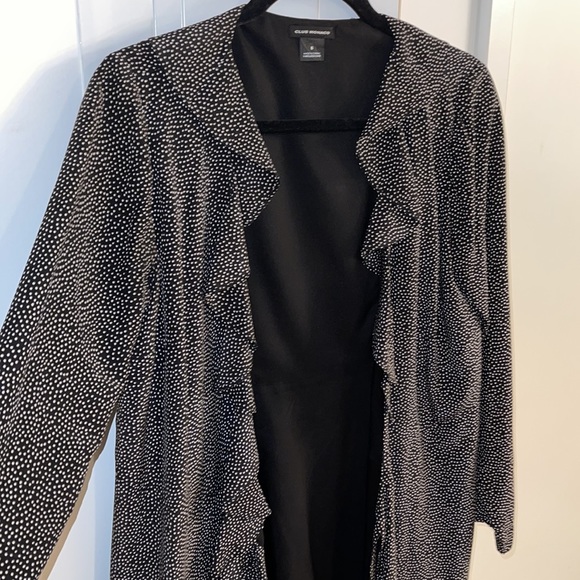 Club Monaco Wrap Polka Dot Dress - Picture 3 of 5